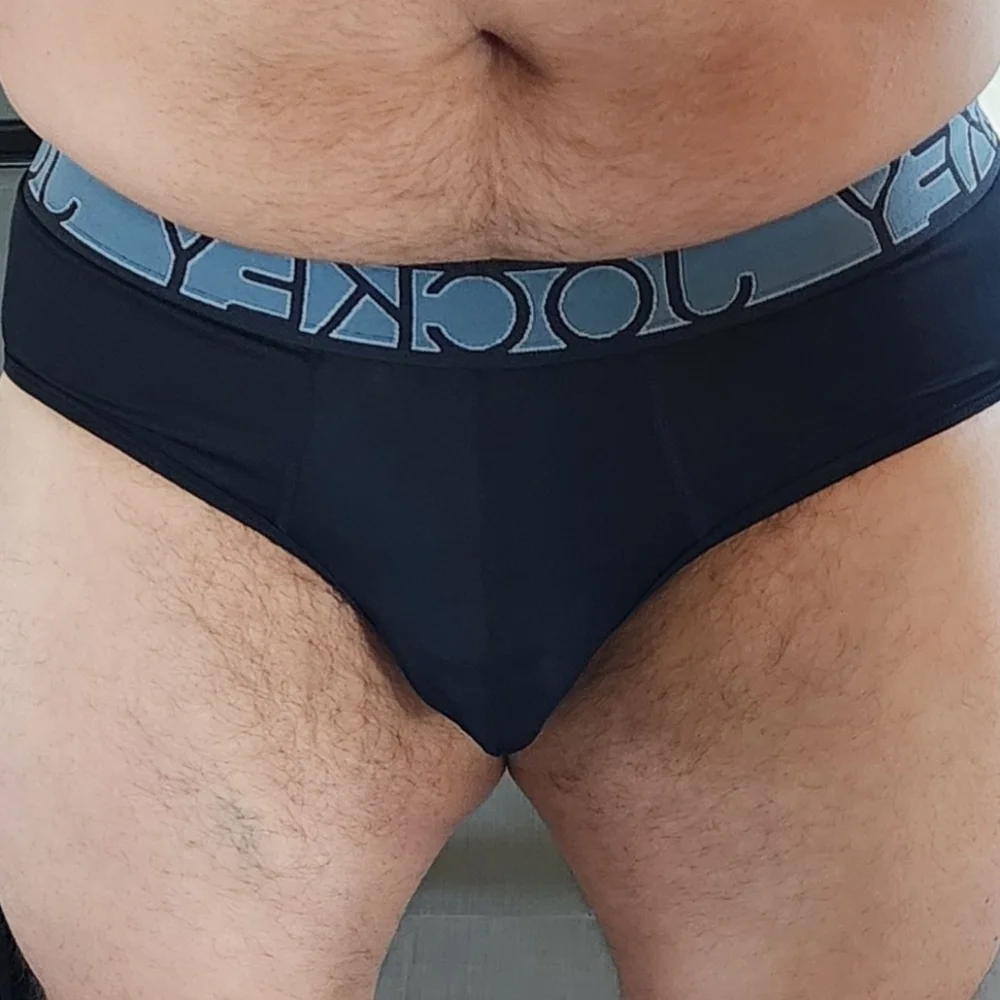 Jockey Black Briefs with Logo Waistband - Picture 4 of 5